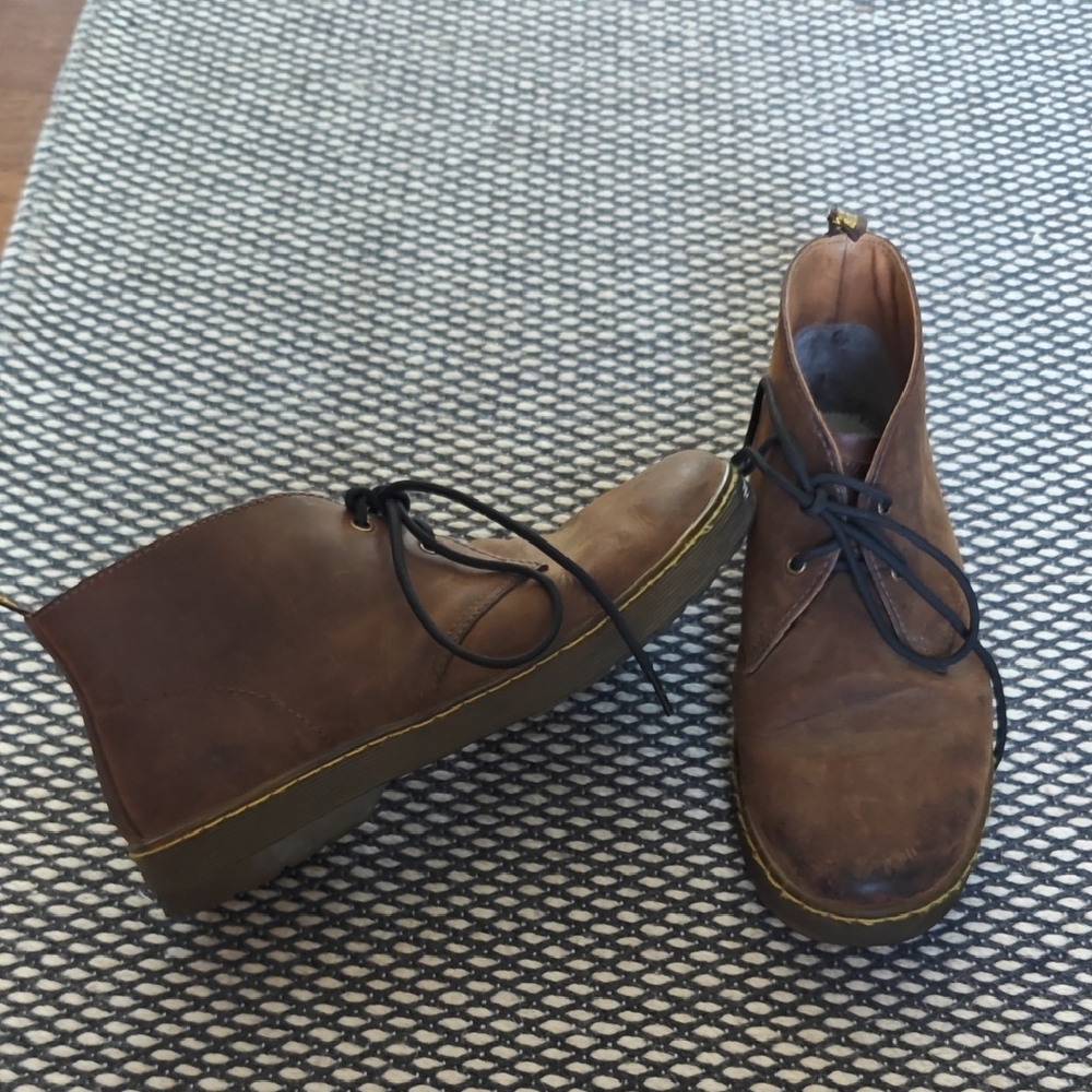 Dr. Martens Brown Cabrillo Chukka Boots with Suede Leather